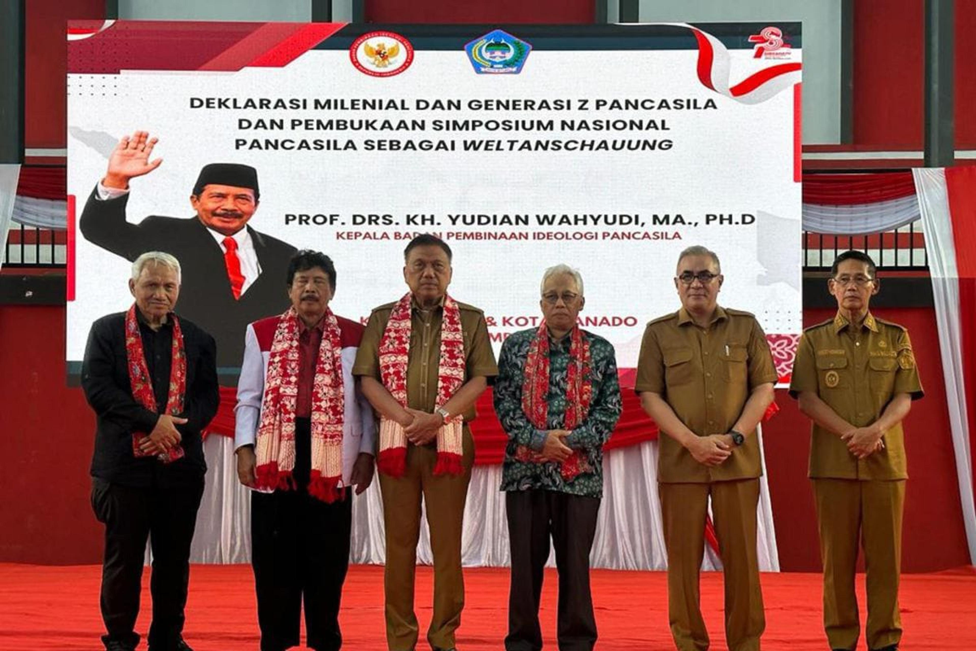 Gubernur Sulut Ajak Generasi Milenial Amalkan Nilai-nilai Pancasila