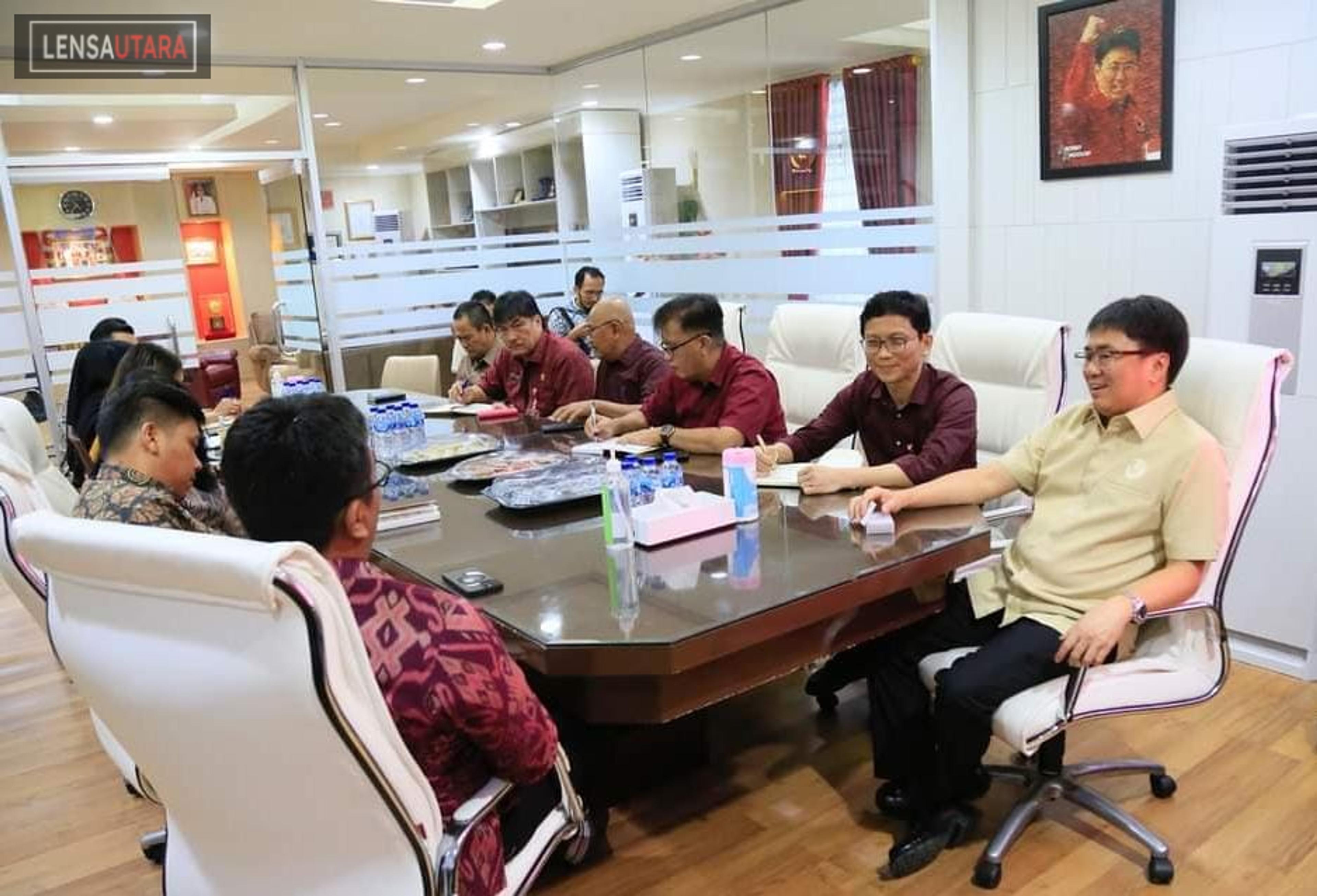 BPK R.I Sulut Sambangi Walikota Manado, Bahas Manajemen Pengelolaan PAD