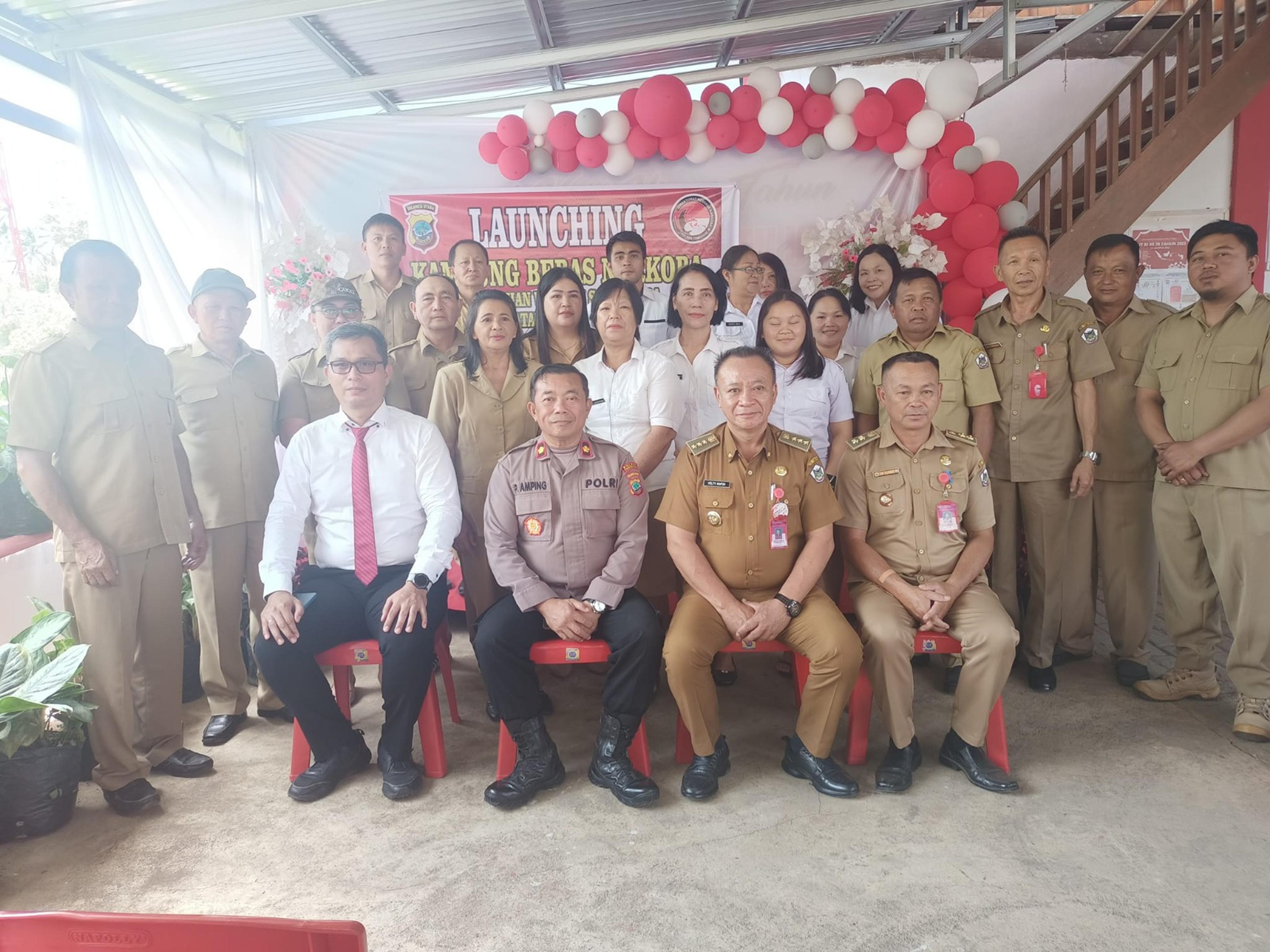 Woloan Satu Utara Jadi Pilot Project Kampung Bebas Narkoba