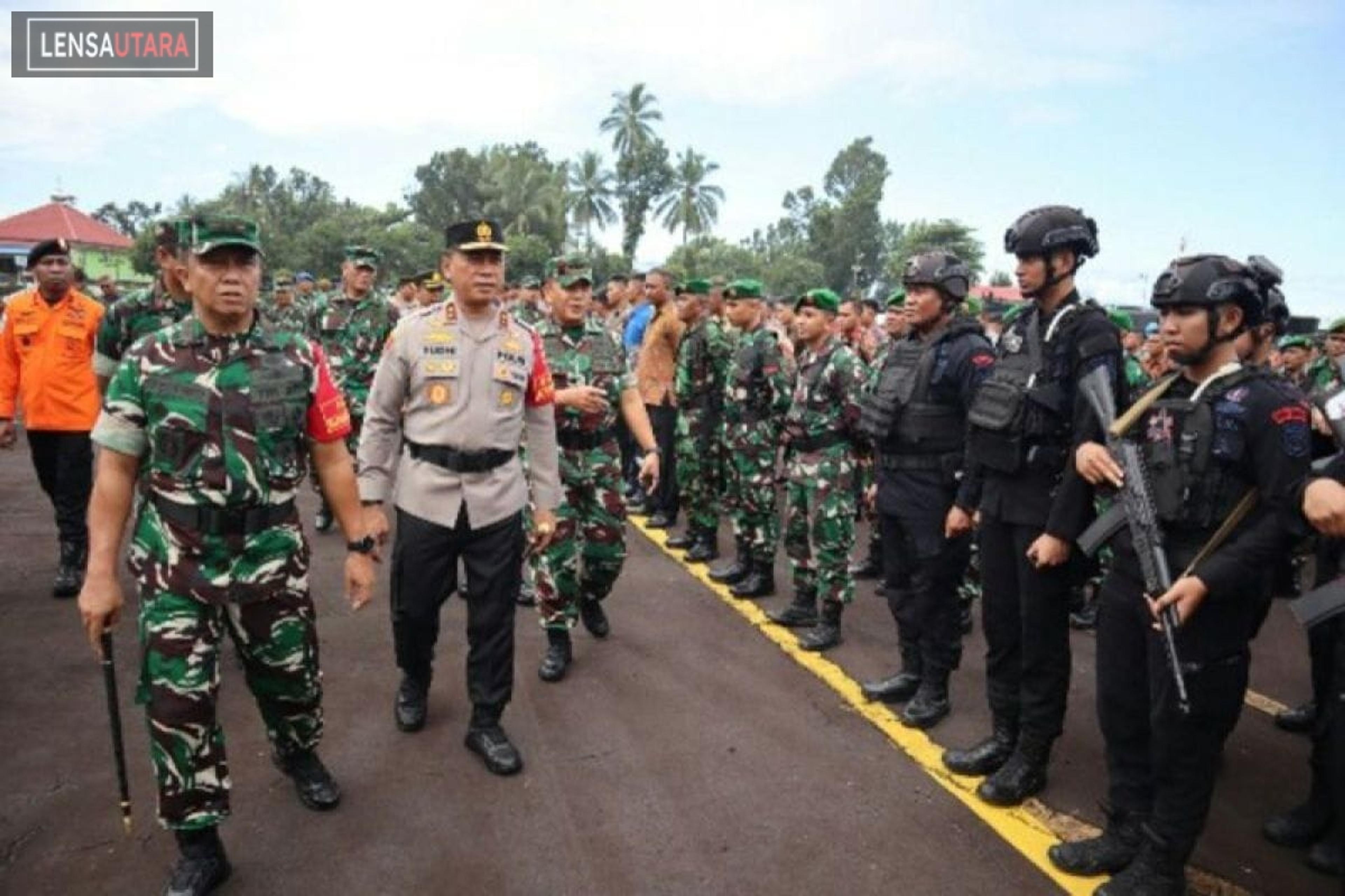 1.635 Personel Polri dan TNI siap Amankan Kunker Presiden Jokowi di Sulut