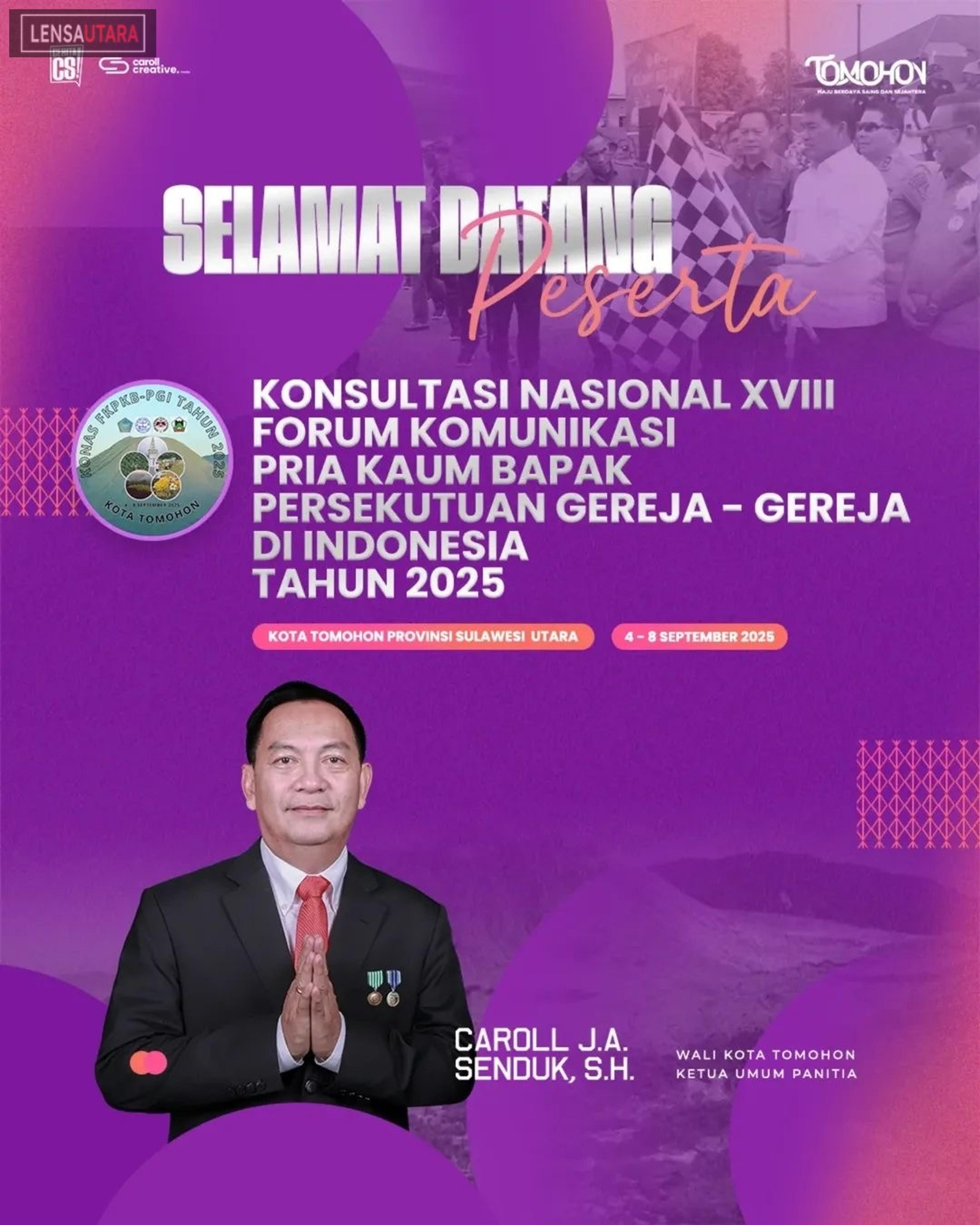 65 Sinode Gereja se-Indonesia Siap Hadiri KONAS PKB-PGI ke-XVIII di Tomohon