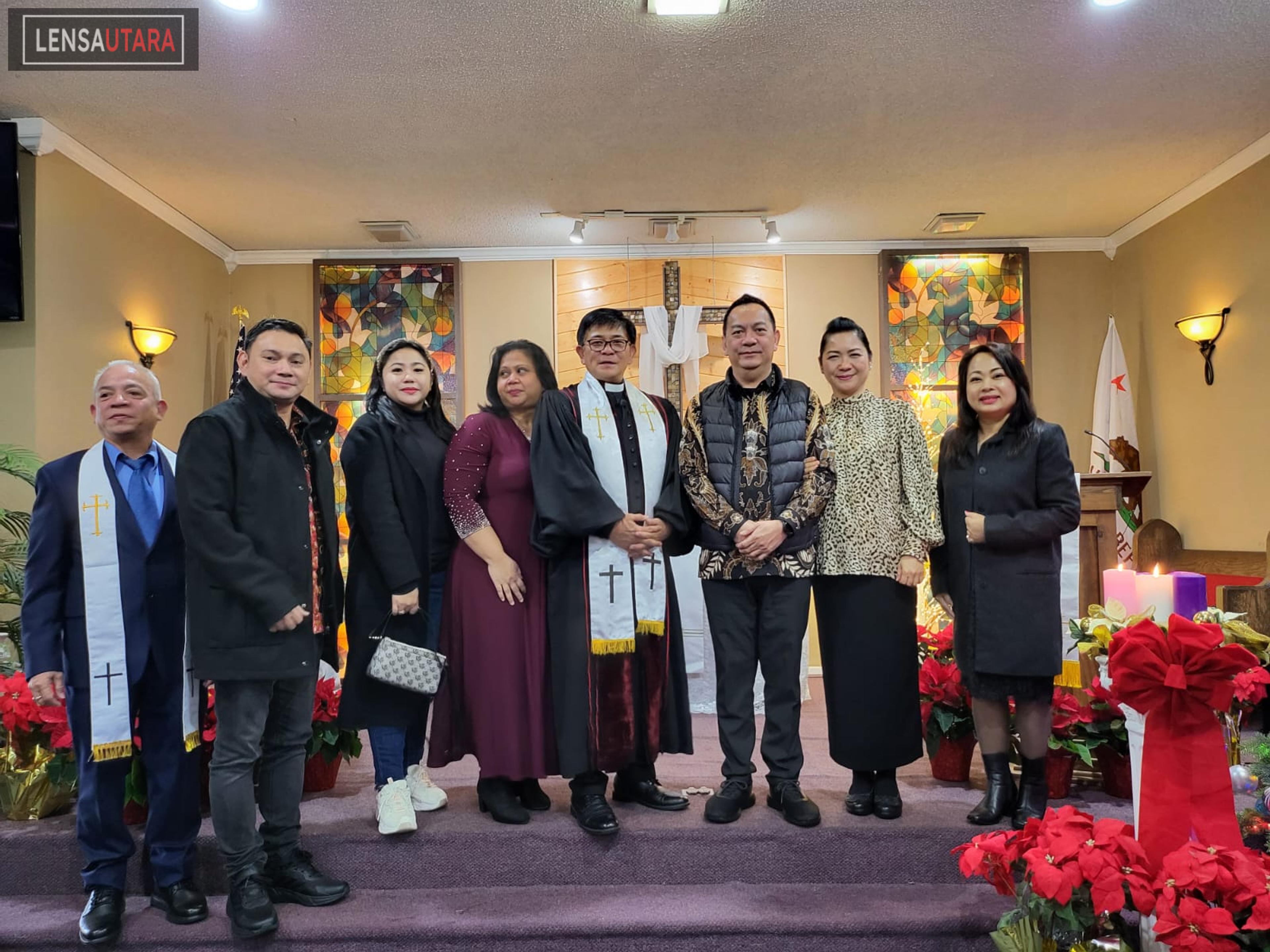 Walikota Caroll Ajak Kawanua Tomohon di USA, Jaga Keharmonisan Dan Kerukunan
