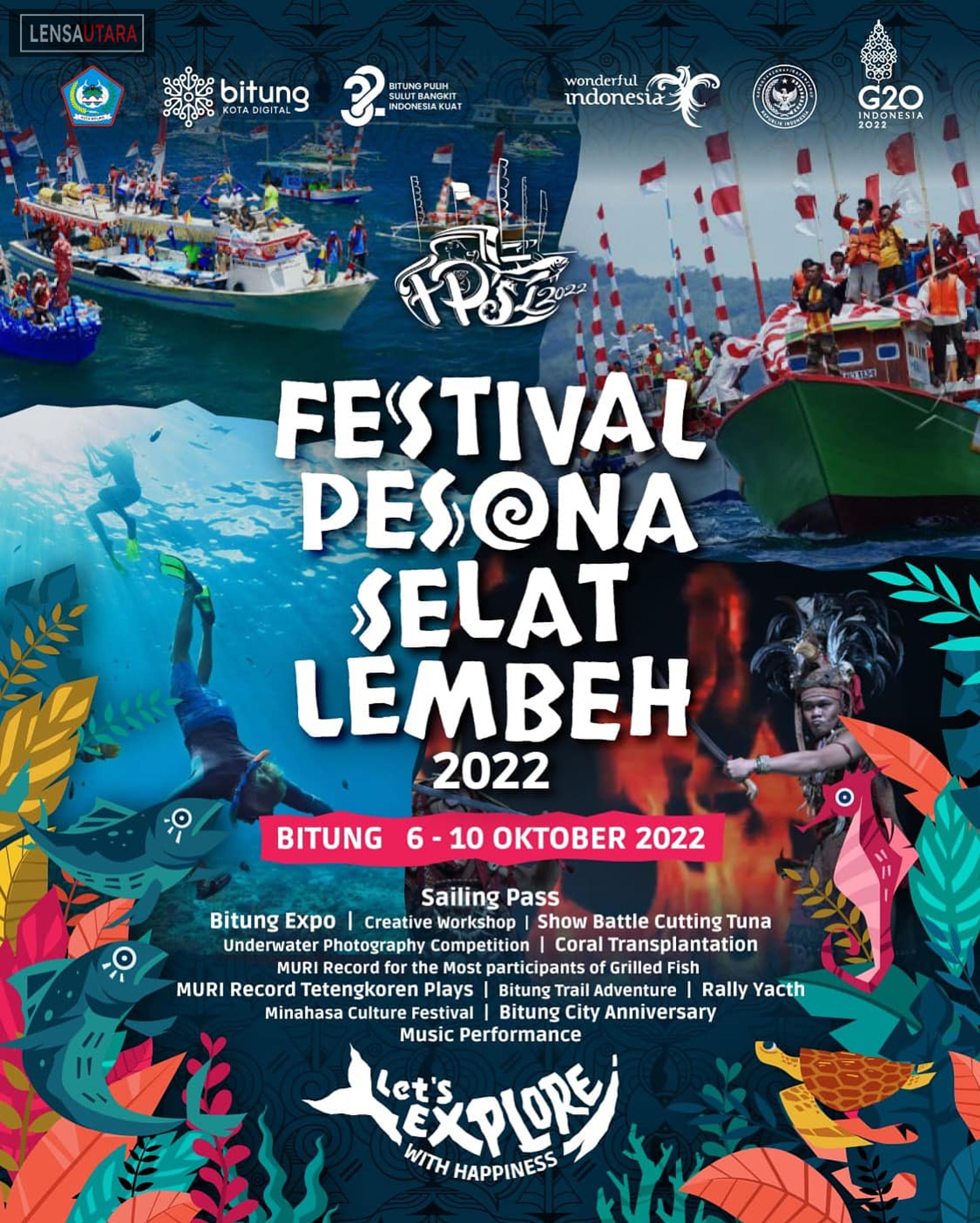 Festival Pesona Selat Lembeh Sebagai Kebangkitan Ekonomi dan Pariwisata Bitung