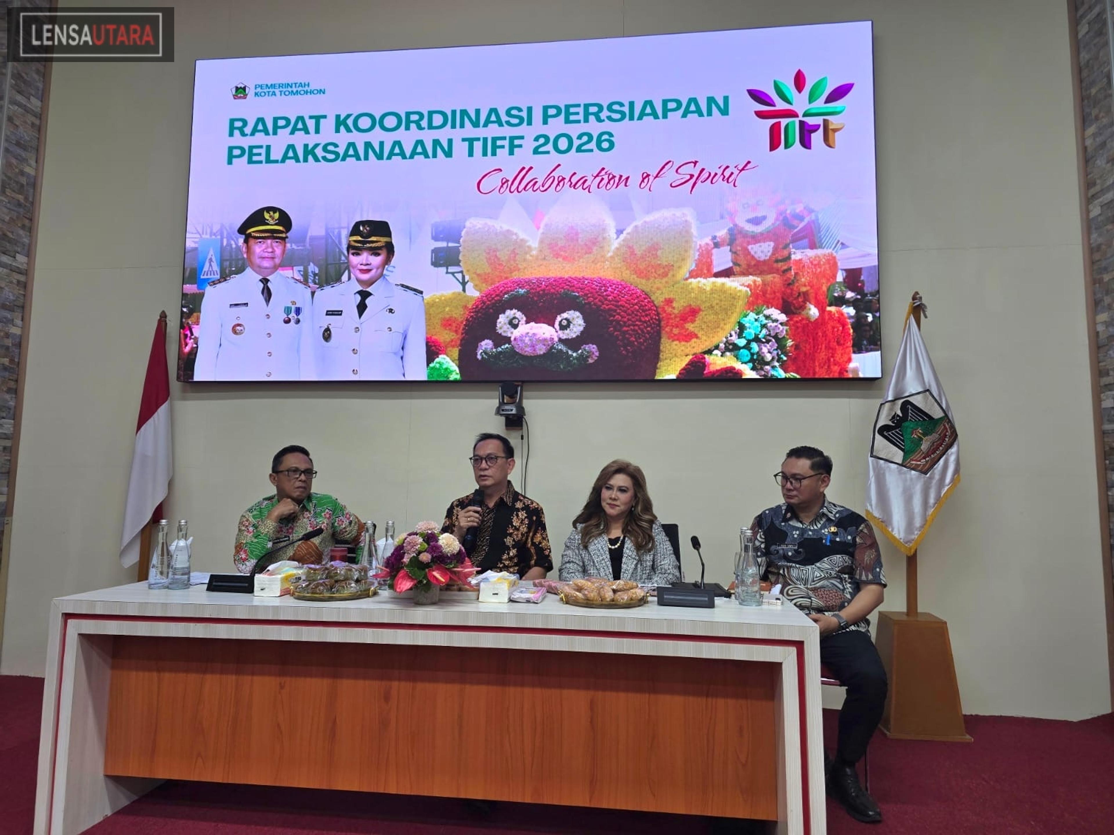 Tomohon Bersiap Gelar TIFF ke-14, Wali Kota Caroll Fokus pada Kualitas dan Dampak Ekonomi