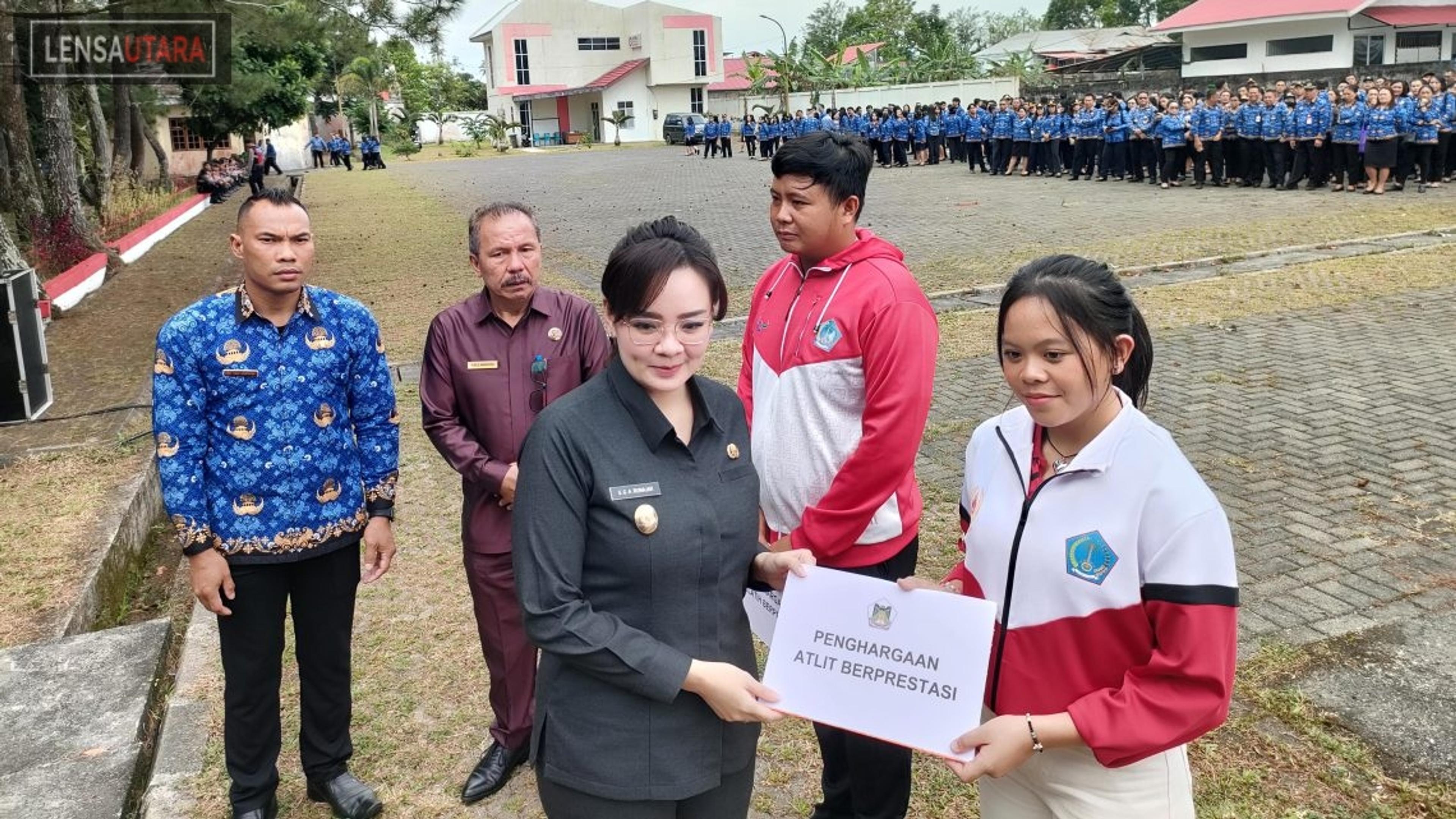 Pemkot Tomohon Berikan Apresiasi Prestasi Bagi Atlet dan Pelatih yang Ikut PON Aceh/Sumut