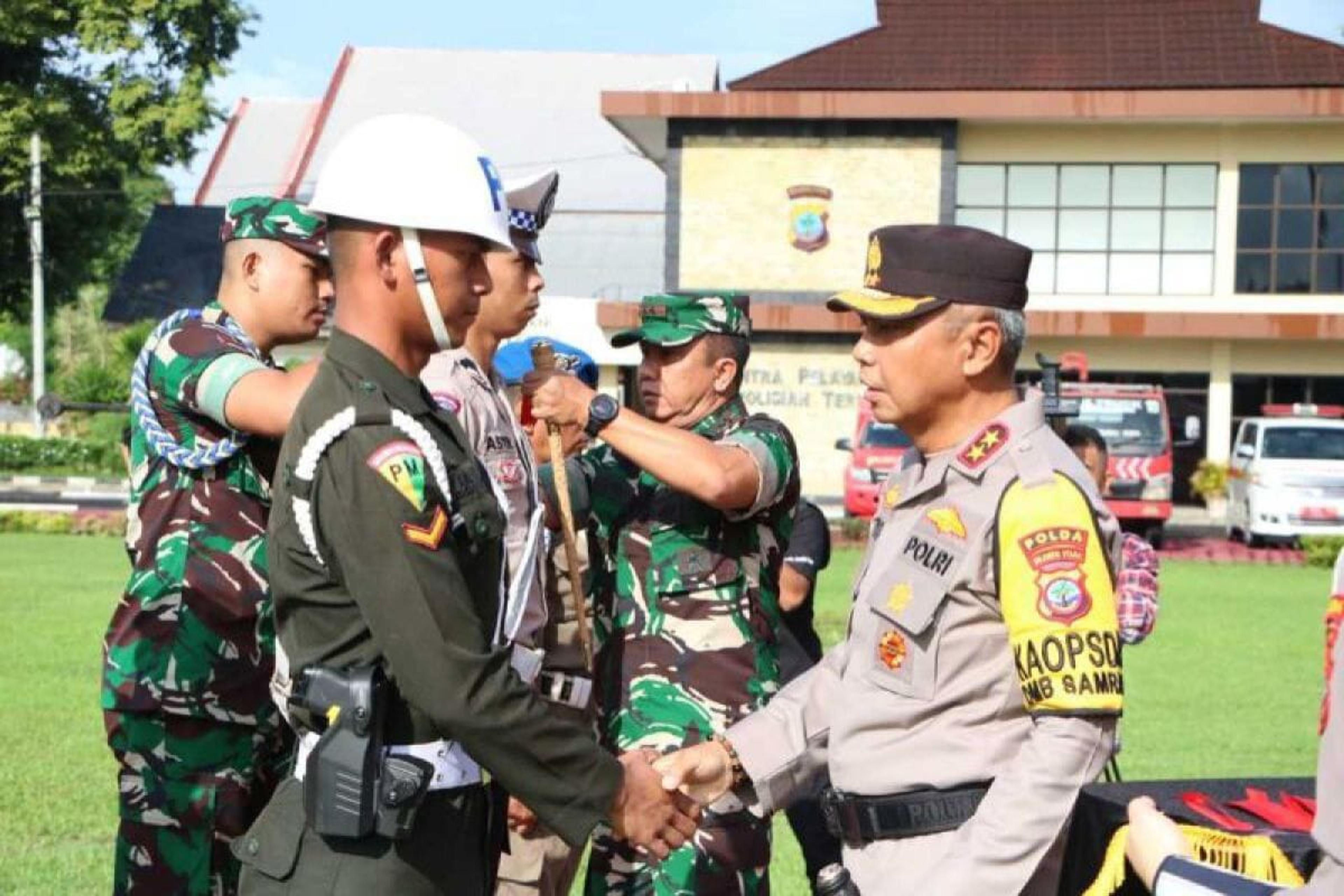 Polda Sulut Gelar Pasukan “Operasi Lilin” Amankan Natal dan Tahun Baru