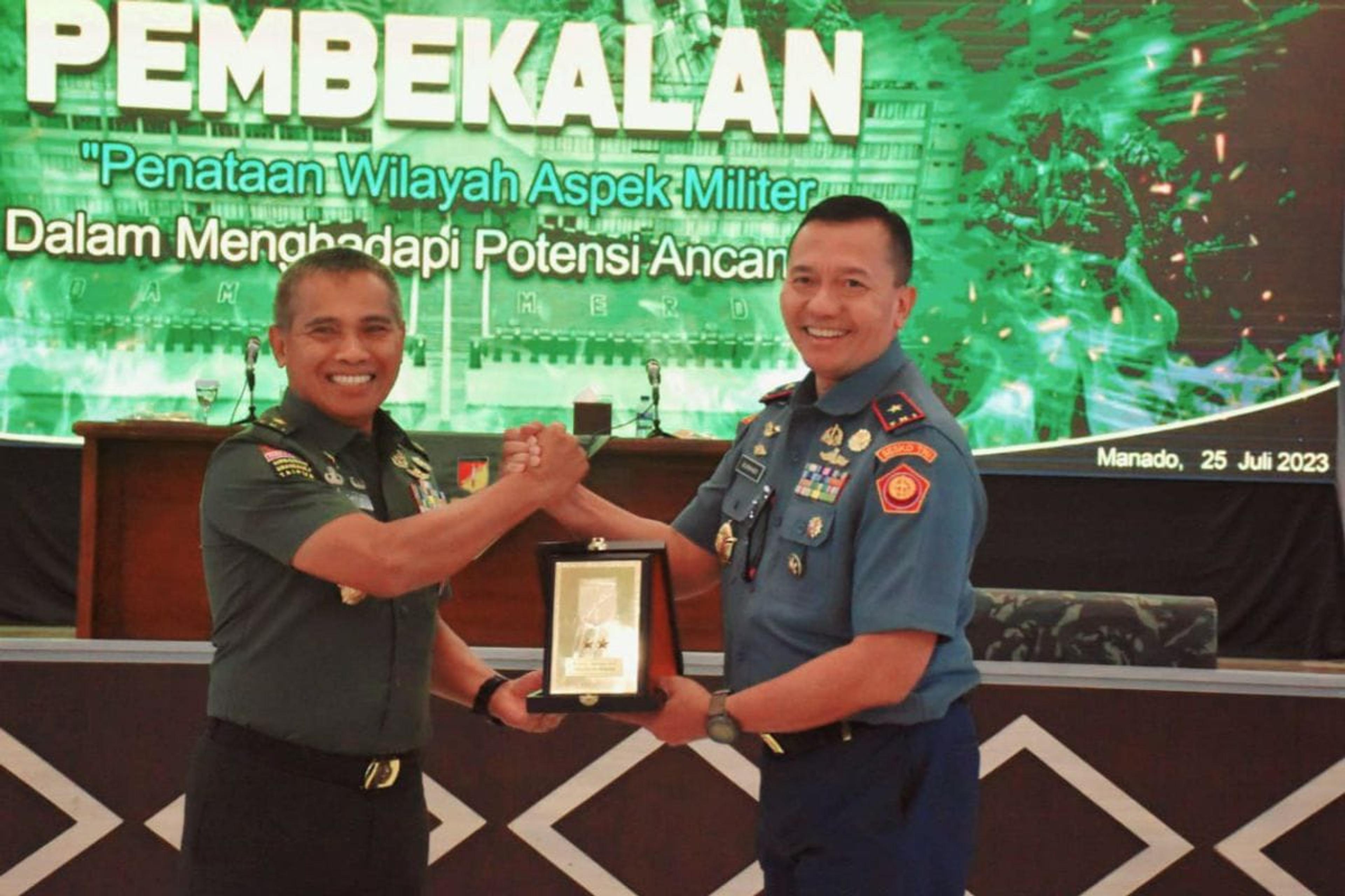 KKDN Pasis Dikreg Sesko TNI Kunjungi Kodam XIII/Merdeka