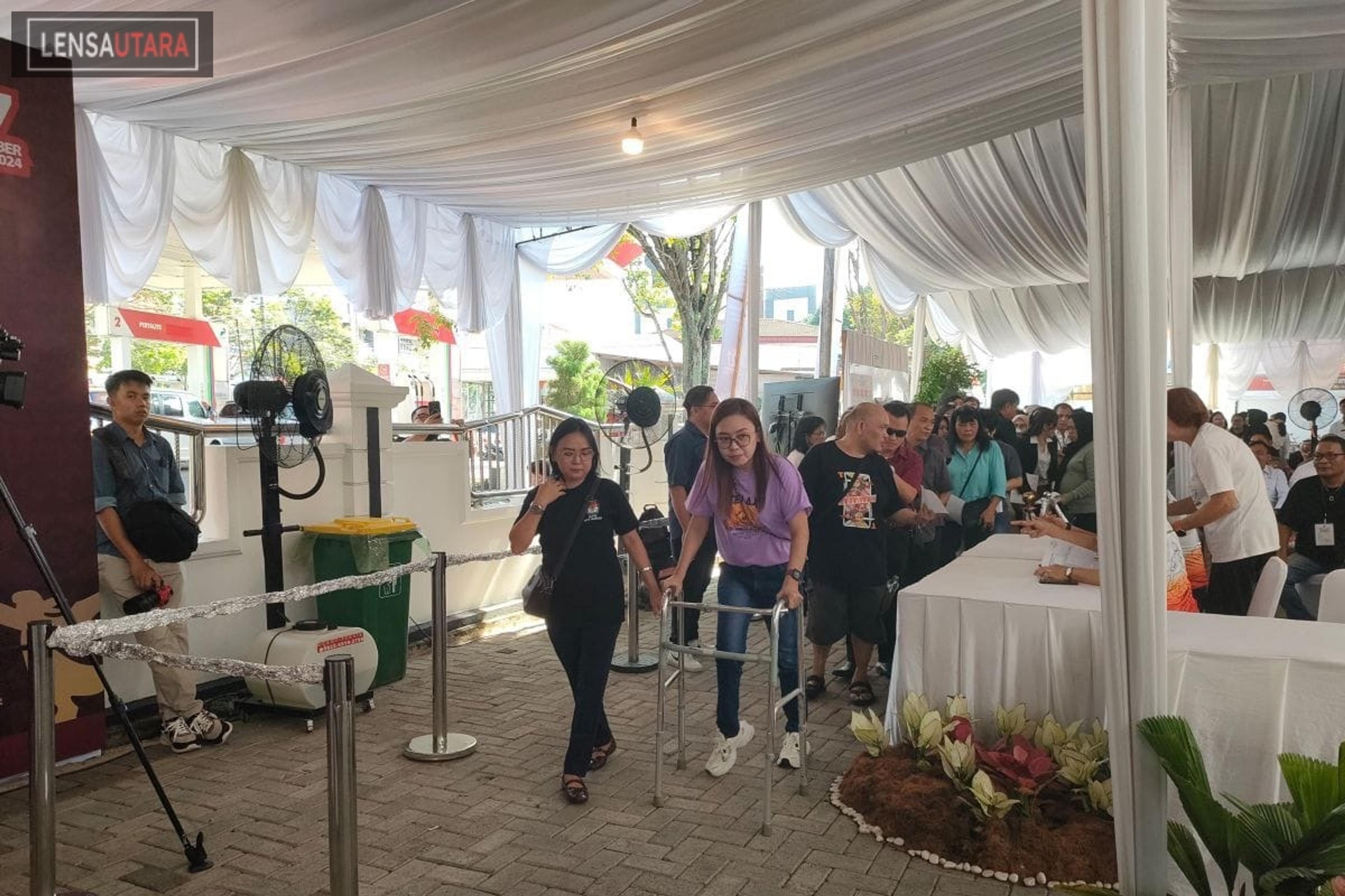 KPU Manado Simulasi Pencoblosan dan Rekapitulasi Suara