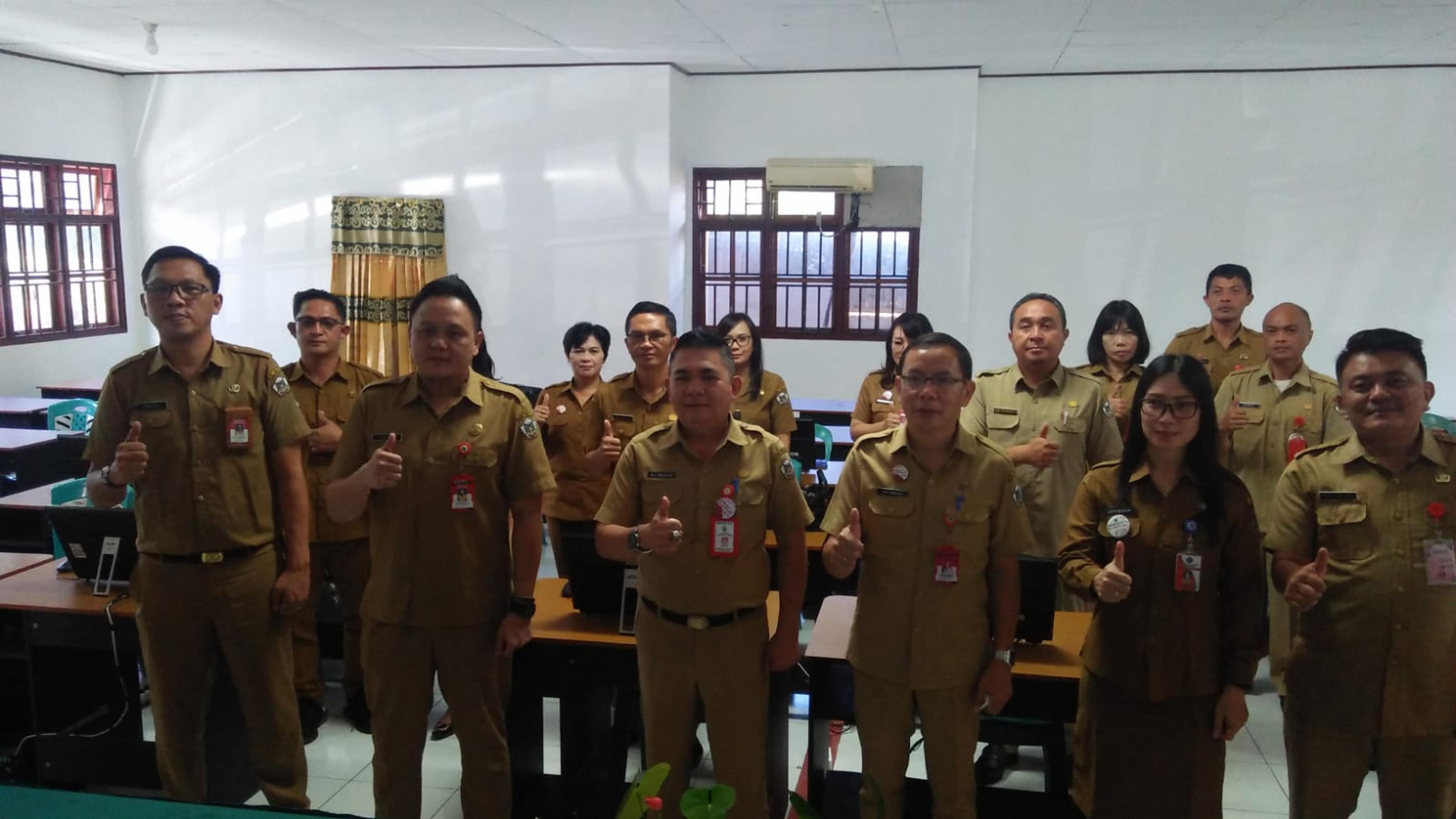 BKPSDM Kota Tomohon Gelar Ujian Kenaikan Pangkat