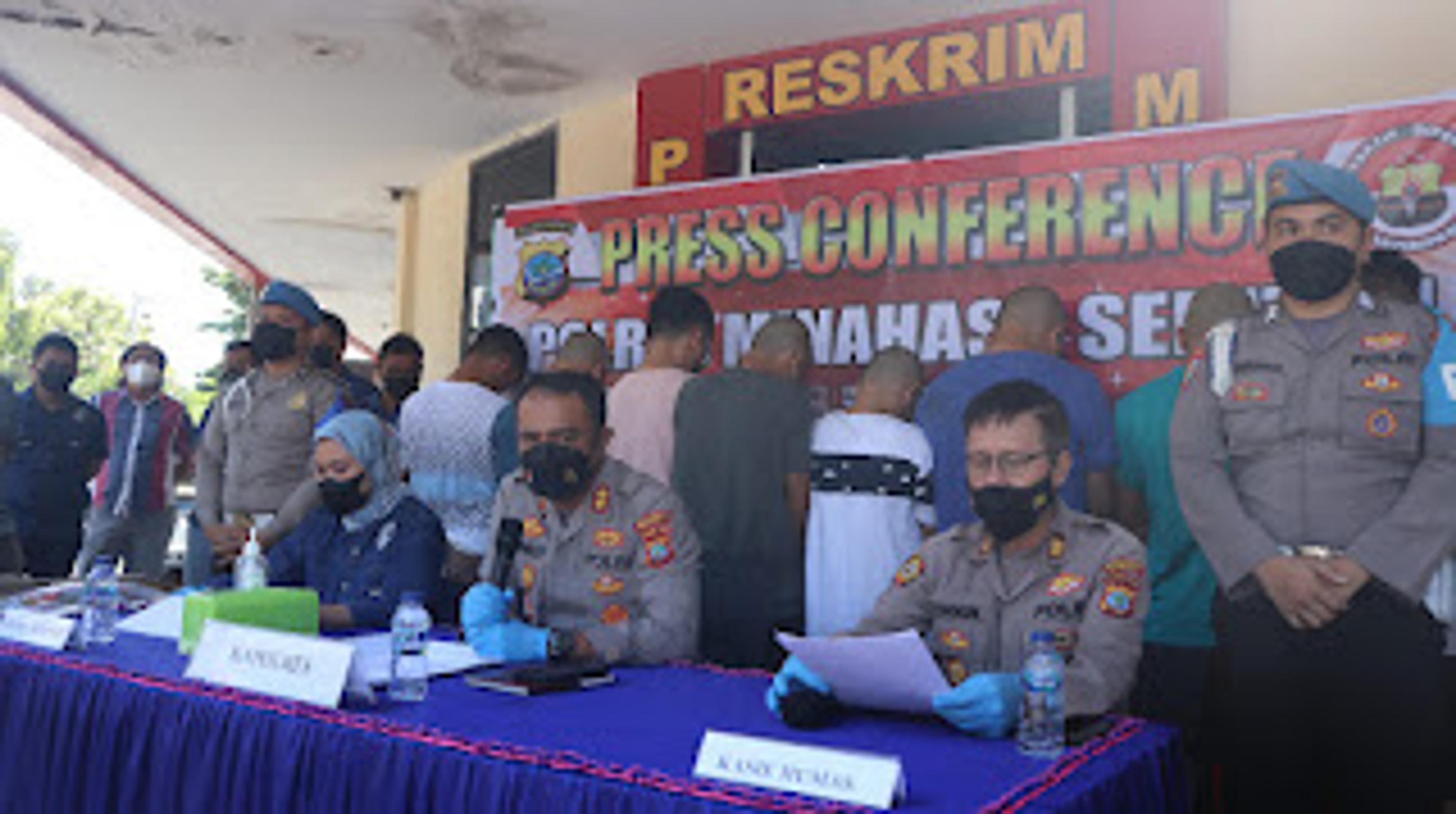 Polres Minsel Tetapkan 11 Tersangka Tawuran Bitung vs Ranomea