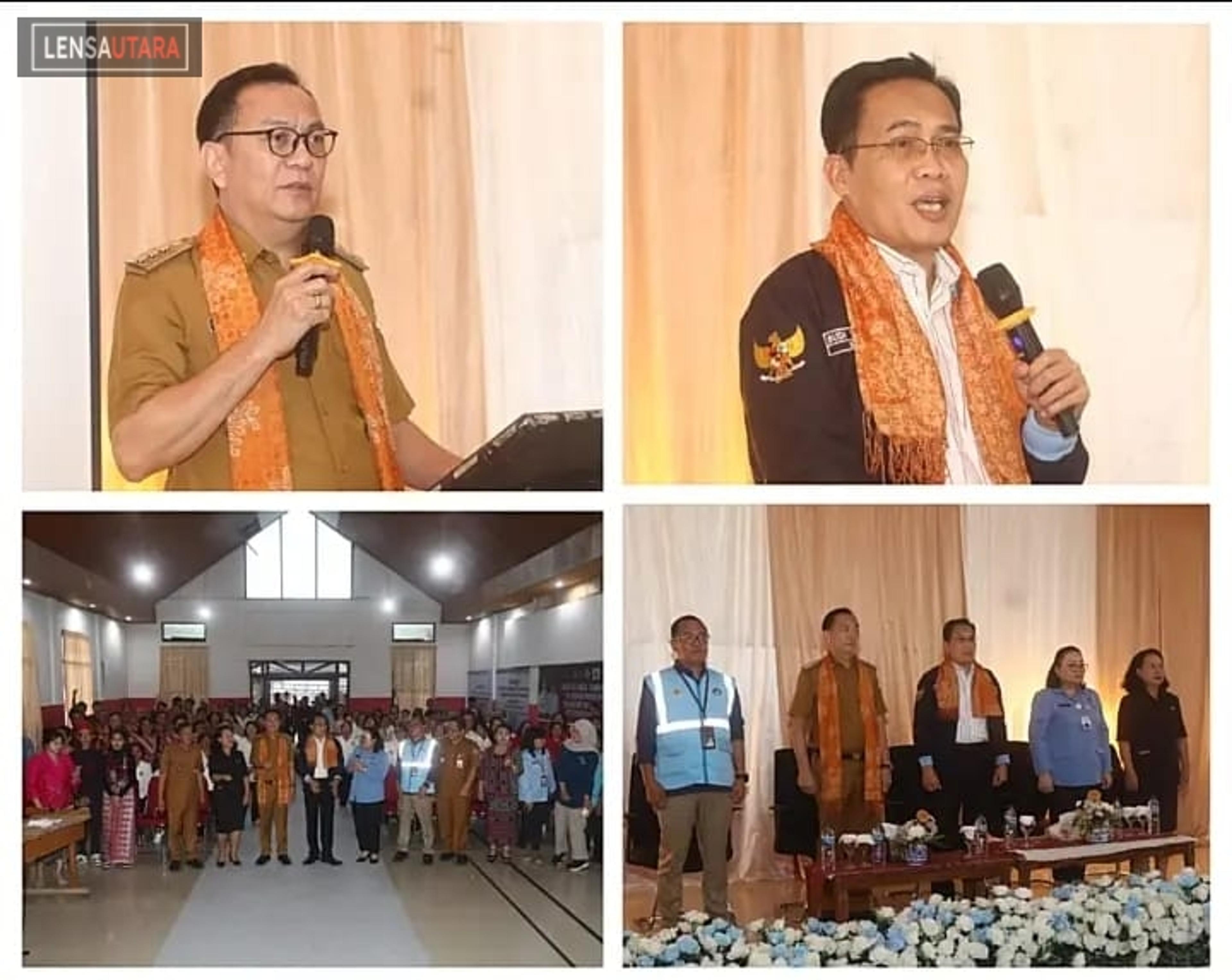 Kampung Keluarga Berkualitas Pangolombian Tomohon Diapresiasi Kementrian BKKBN
