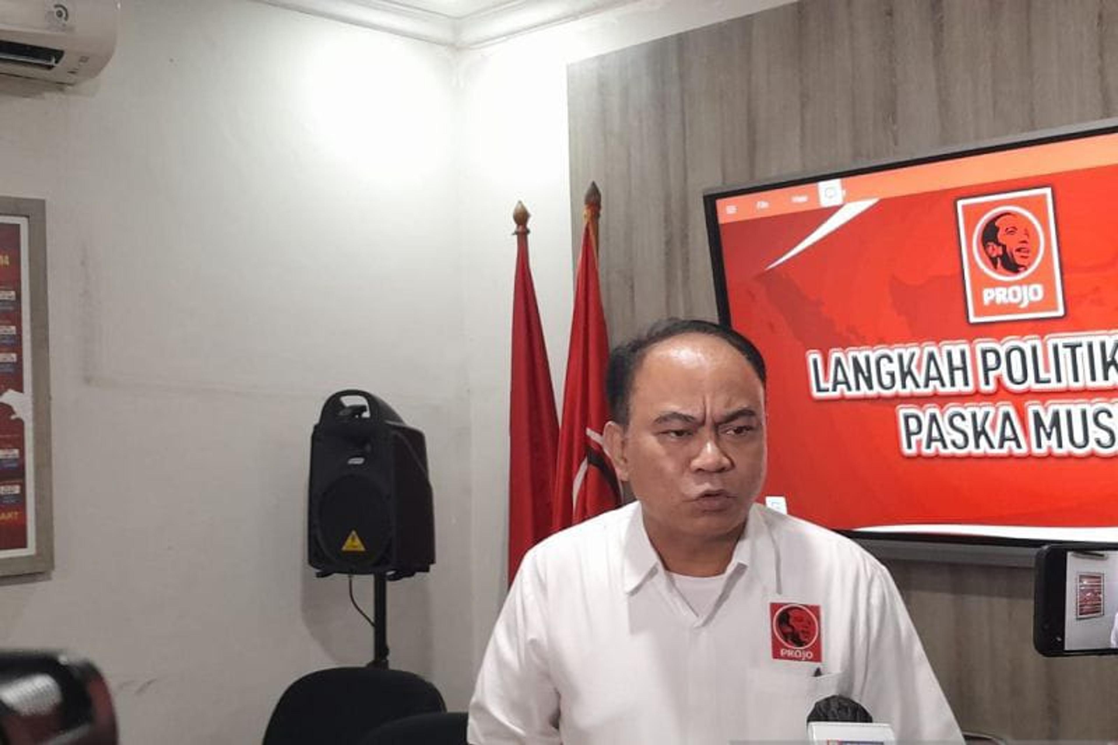 Projo: Prabowo-Ganjar Ideal Diduetkan di Pilpres 2024