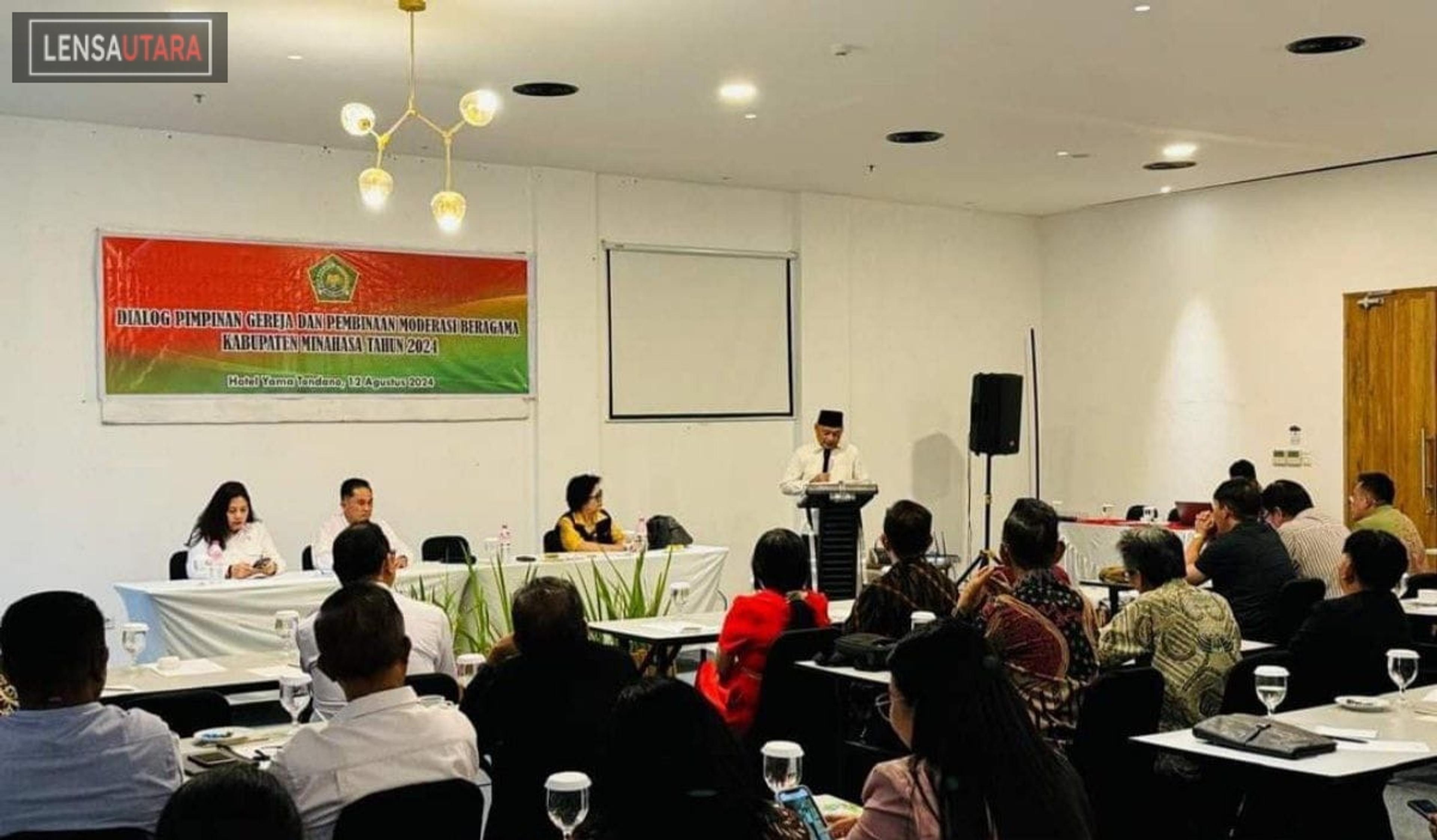 Kemenag Perkuat Hubungan Tokoh Gereja Tingkatkan Moderasi Beragama di Minahasa