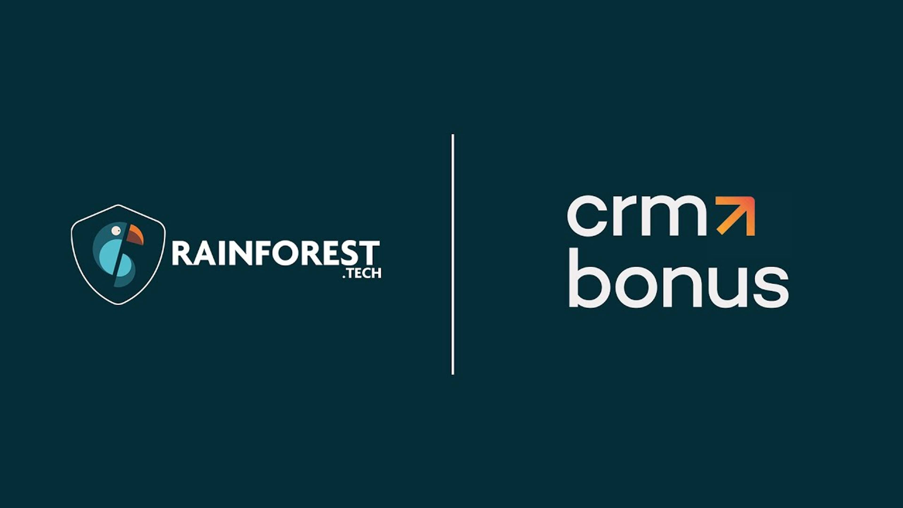 Logo da Rainforest e CRMBonus