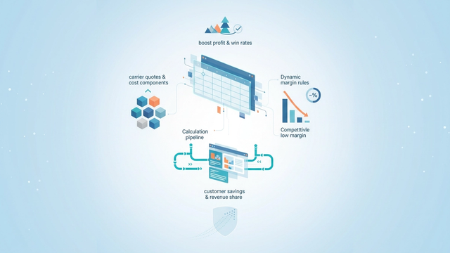 An abstract composition featuring interlocking geometric planes and subtle gradient pathways, illustrating the dynamic data flow required for precise freight spend analysis and optimized logistics profitability.