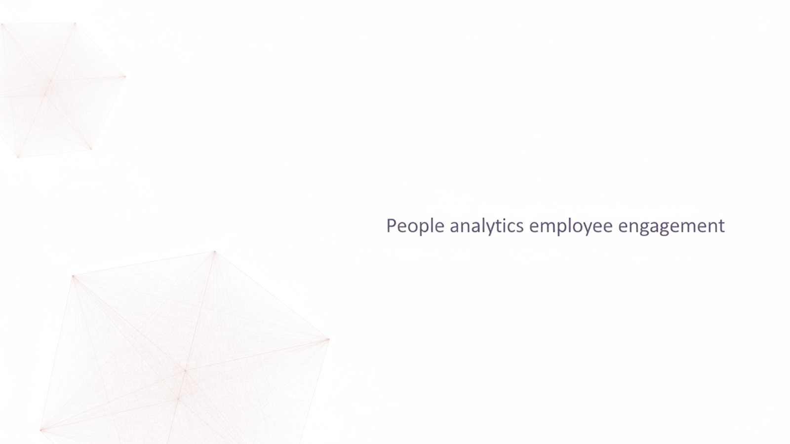 People analytics employee engagement.