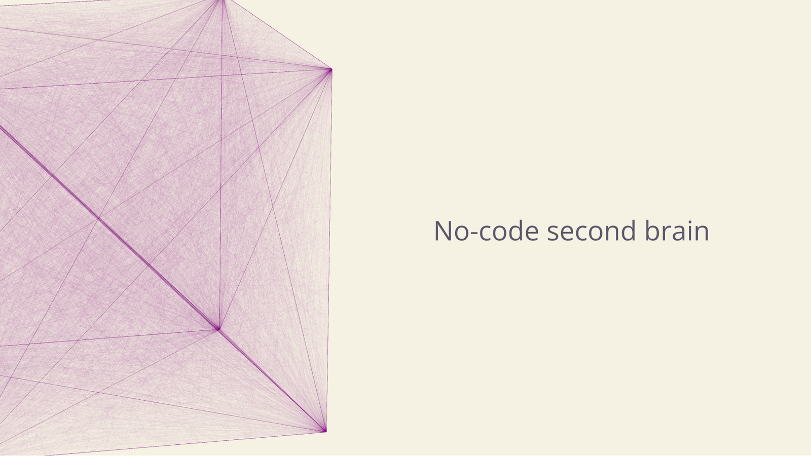 Using a no code database as your second brain with AI