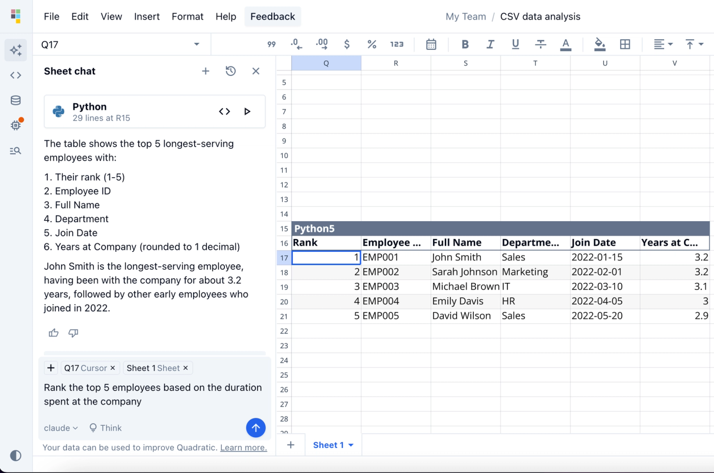 Csv Dataset Example How to Analyse CSV Data in Seconds