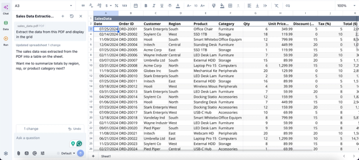 best pdf to excel api tools