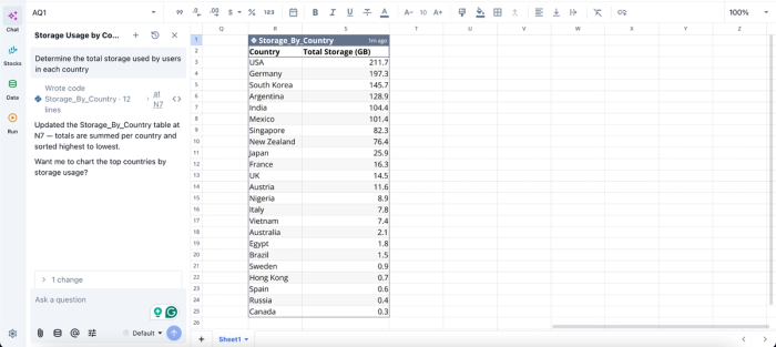 xlsx reader in Quadratic