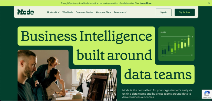 Mode Tableau alternative.