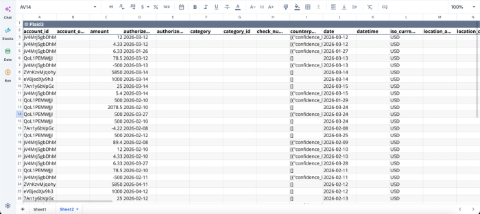 claude ai excel spreadsheet