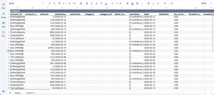 claude ai excel spreadsheet