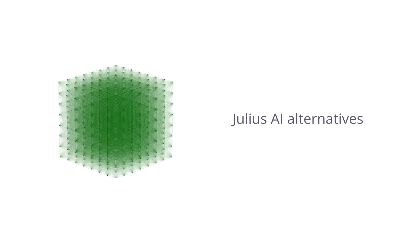 Julius AI alternatives.