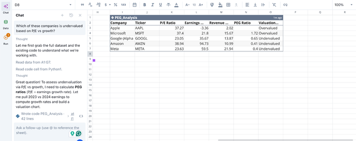 Quadratic, streamline and download stock data in excel