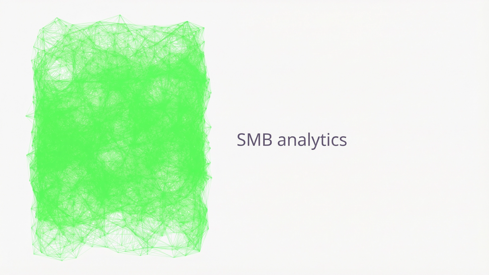 SMB analytics.