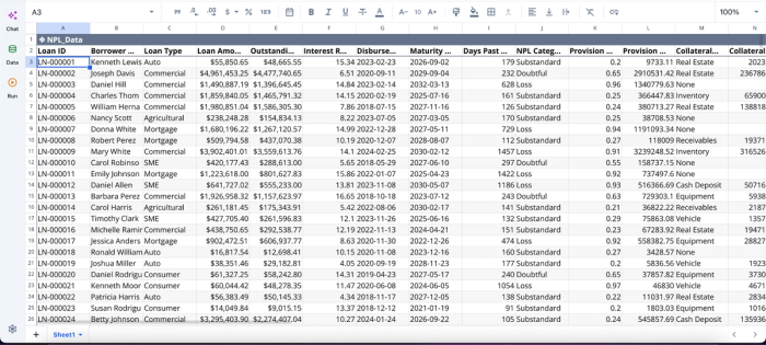 gemini ai spreadsheet