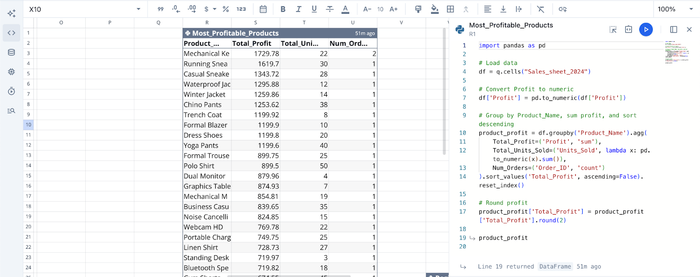 Quadratic support for programming languages