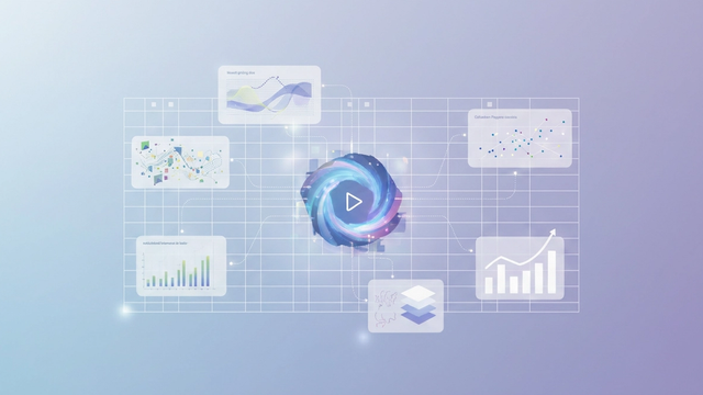 Interconnected geometric shapes in soft gradients, overlaid with subtle data pathways, represent the integration of diverse datasets for advanced predictive modeling and analytics within a unified digital workspace.