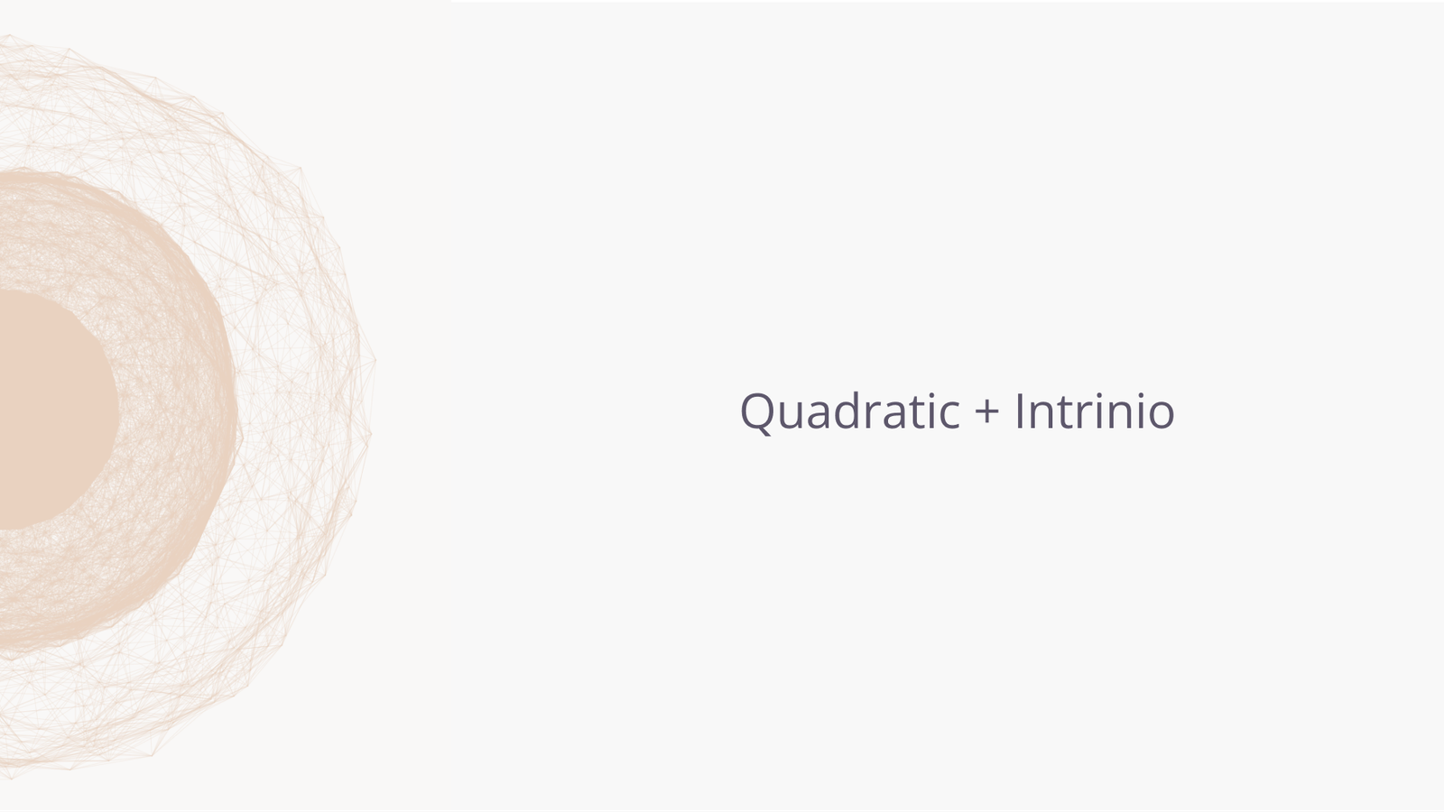 Quadratic and Intrinio