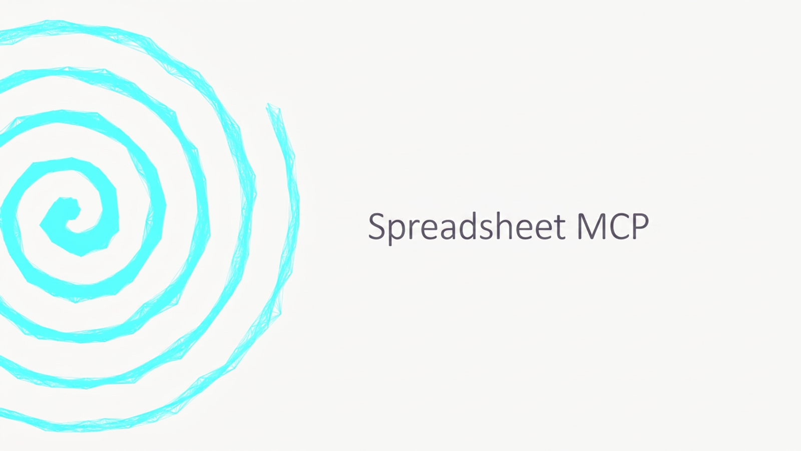 Spreadsheet MCP.