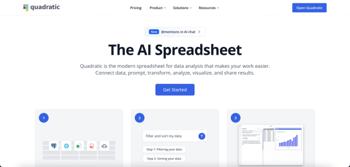 Quadratic: AI collaborative analytics platform