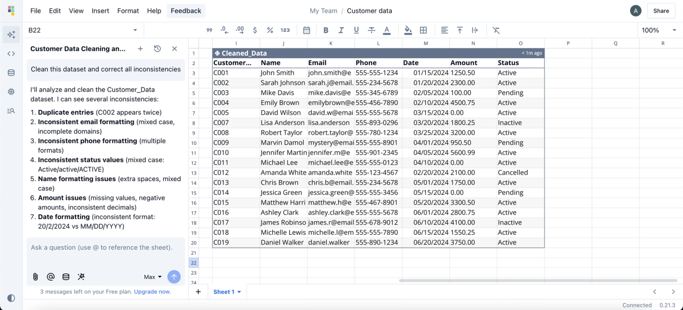 Automate insights with AI agents for data analysis