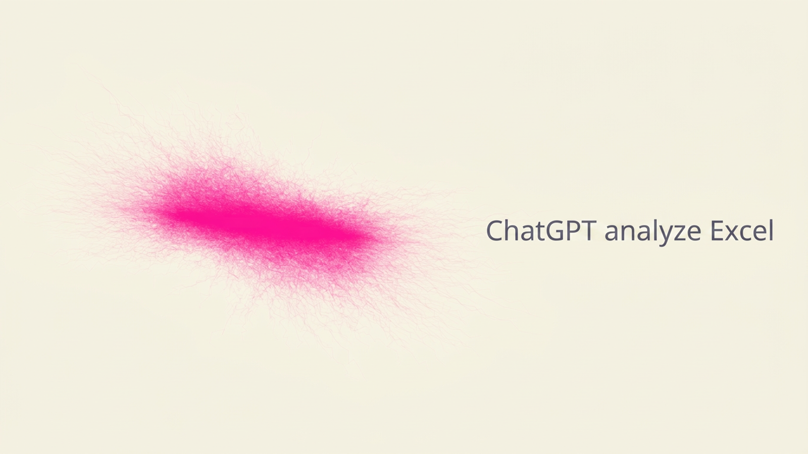 Can ChatGPT analyze Excel data.