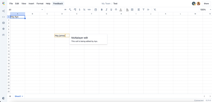 Quadratic multiplayer mode