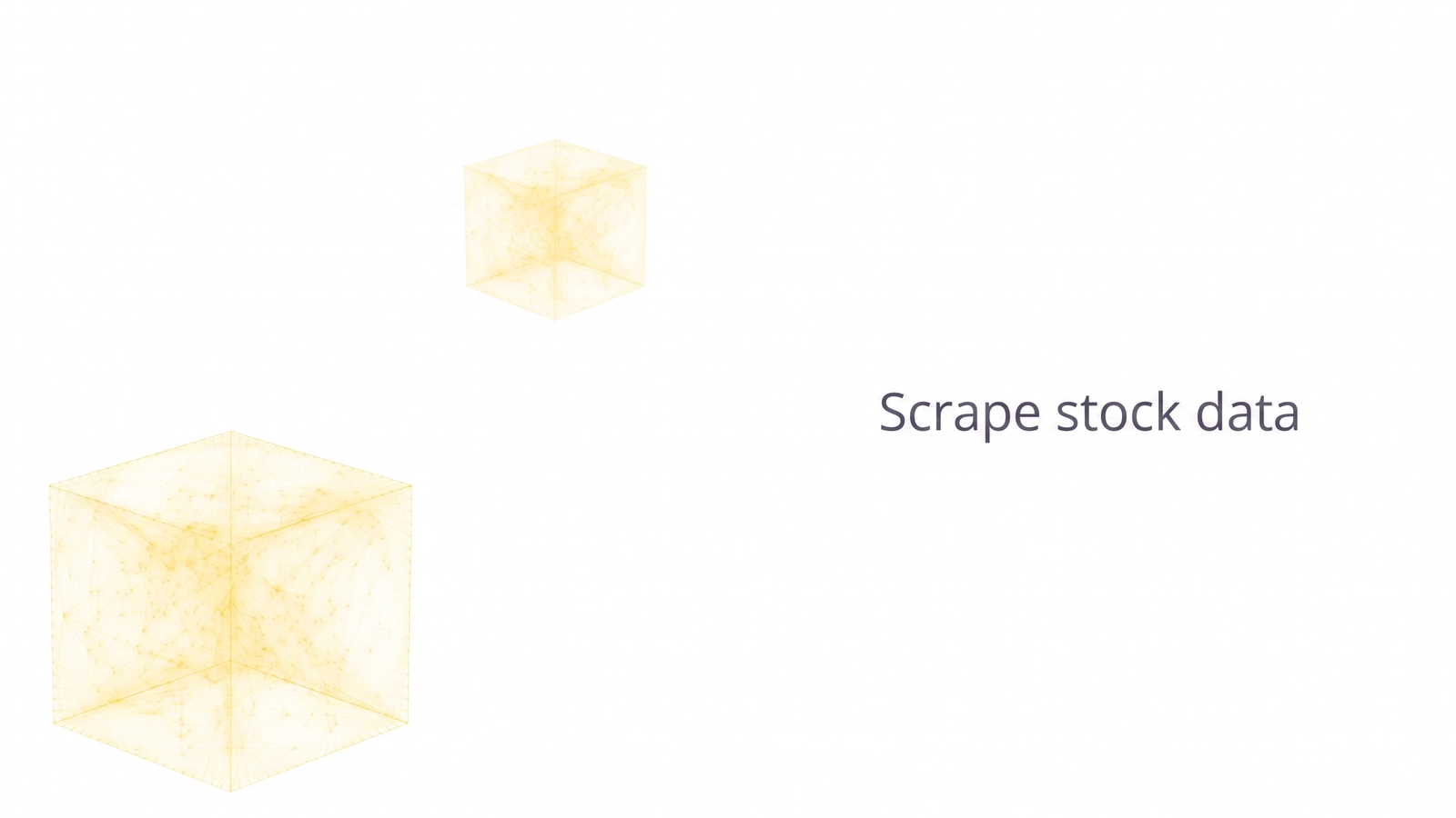 Scrape stock data.