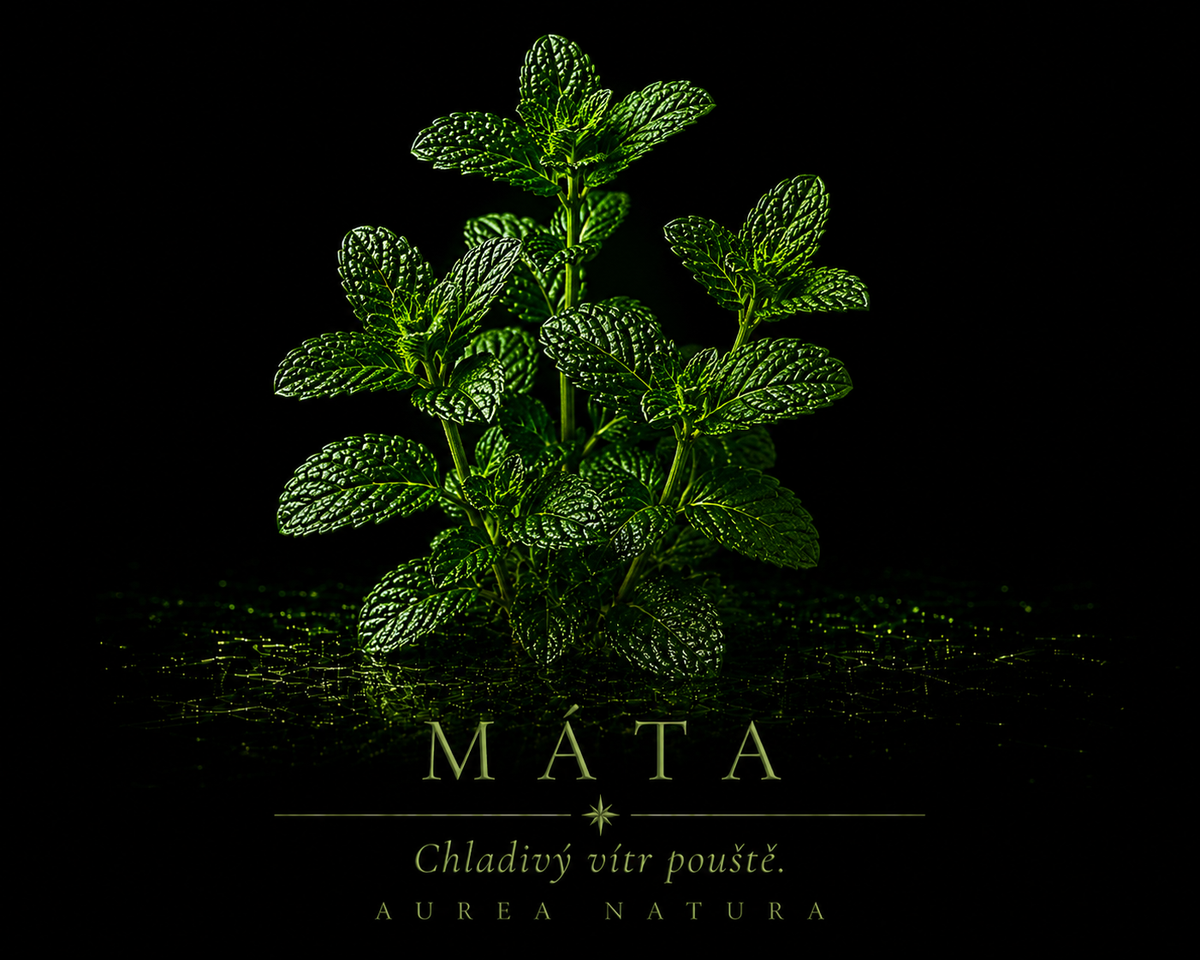 Máta, chladivý vítr pouště
