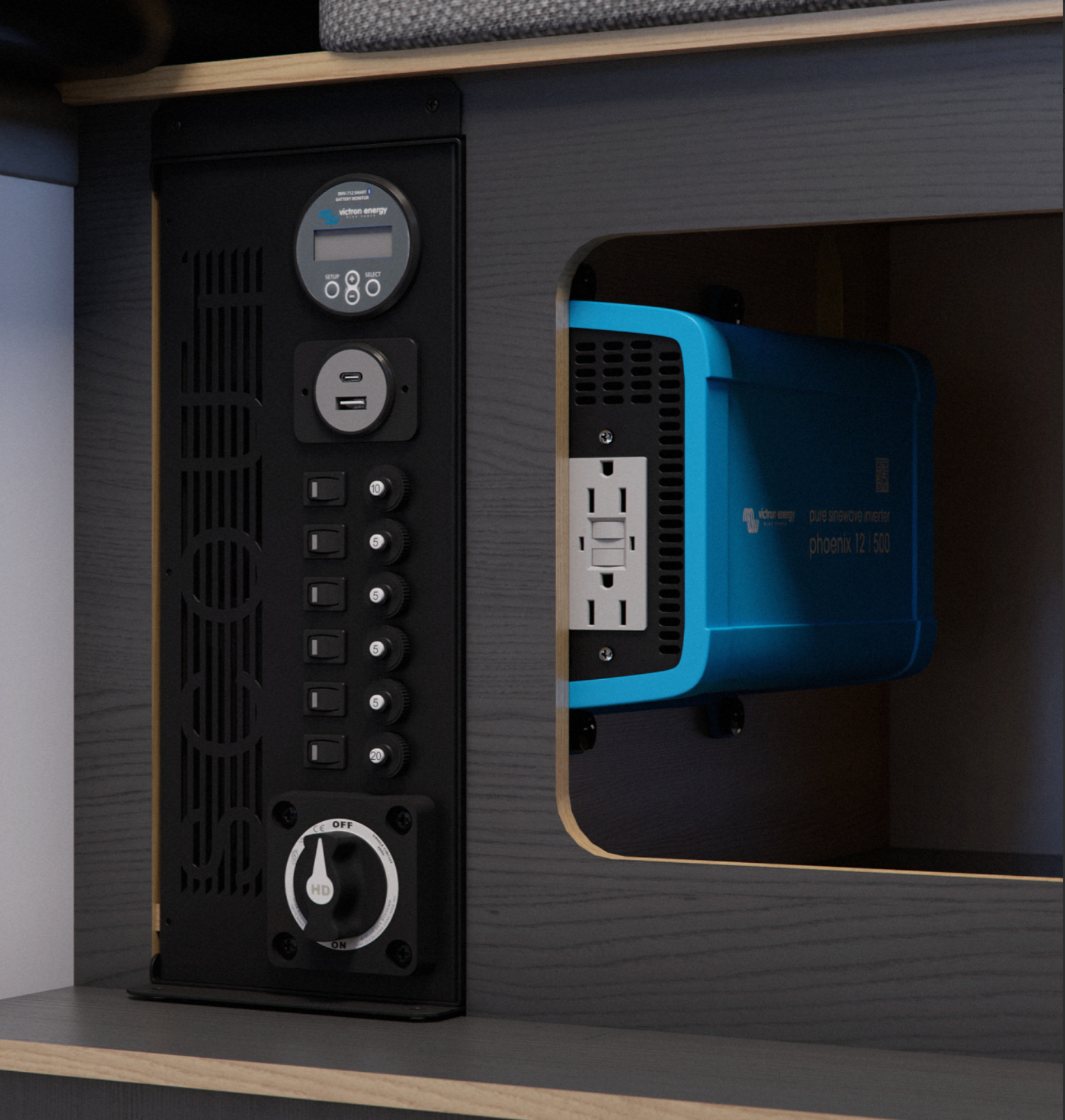 Unbound Power - 110V Outlet