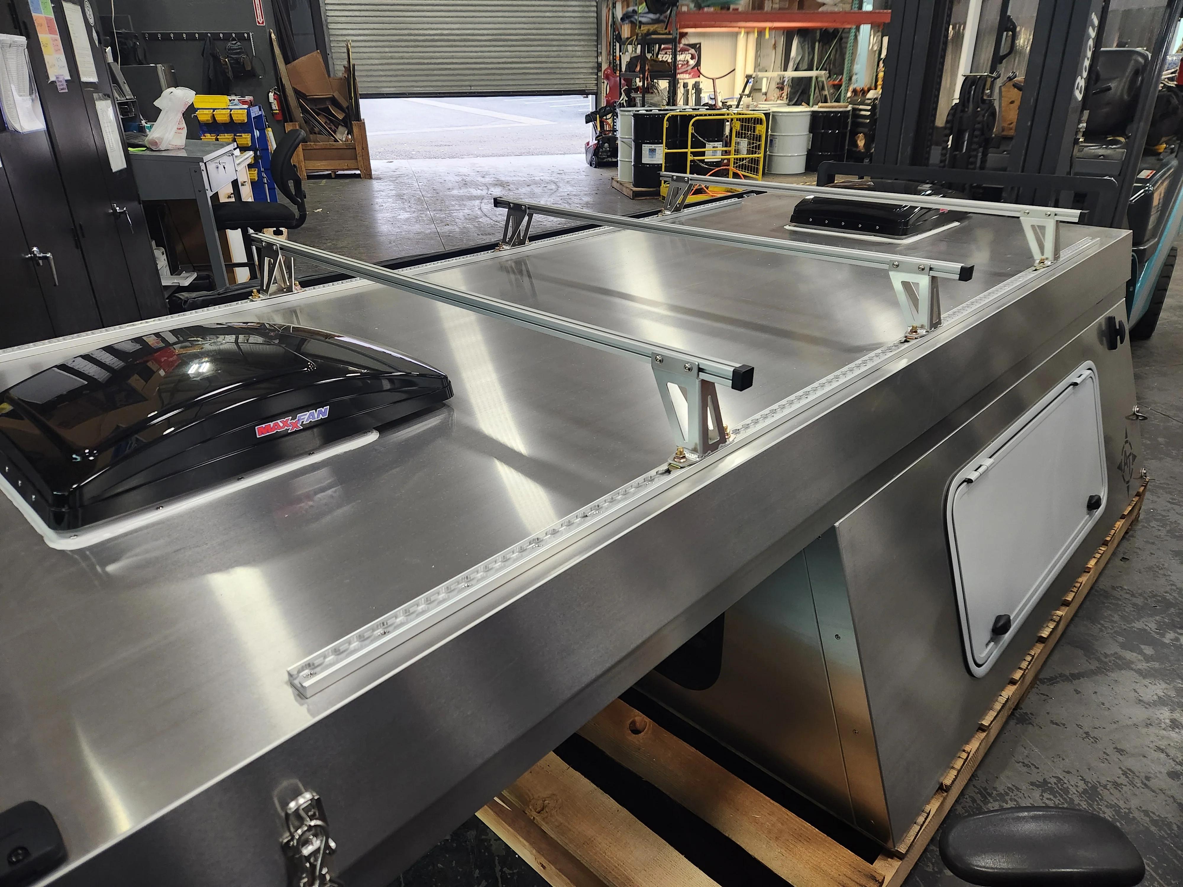 AT Overland Custom Roof Rack with 3 Cross Bars