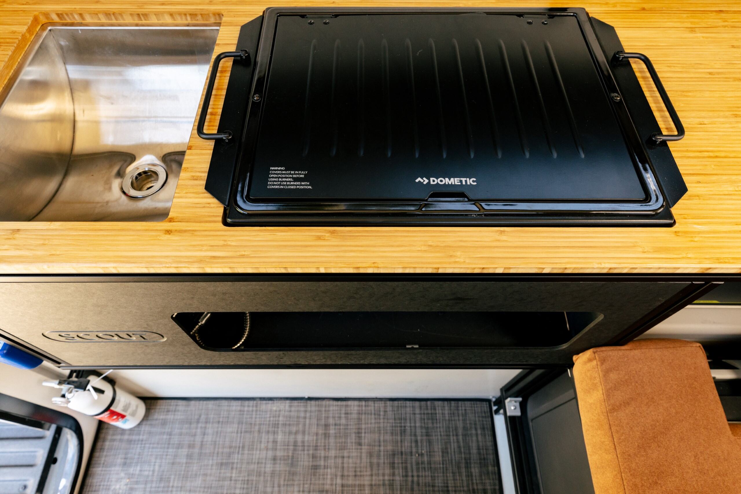 Inset Portable Indoor/Outdoor Gas Cooktop