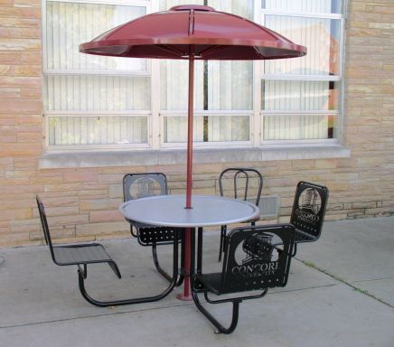 Carousel Table 1807Umbrella