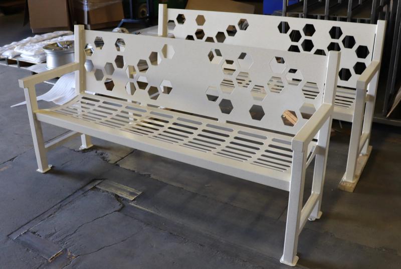 Bench 1470-6-HEXAGON
