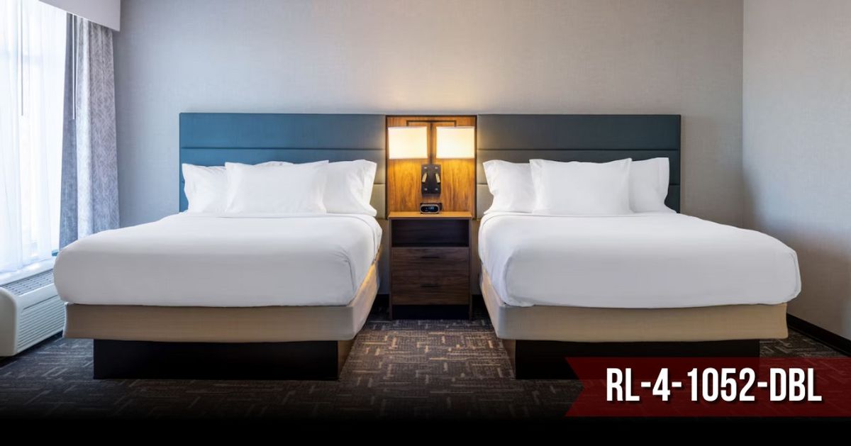 A well-designed hotel room is all about the details! Our floor lamp, sconce, and desk lamp work together to create a cozy yet modern atmosphere, adding both…