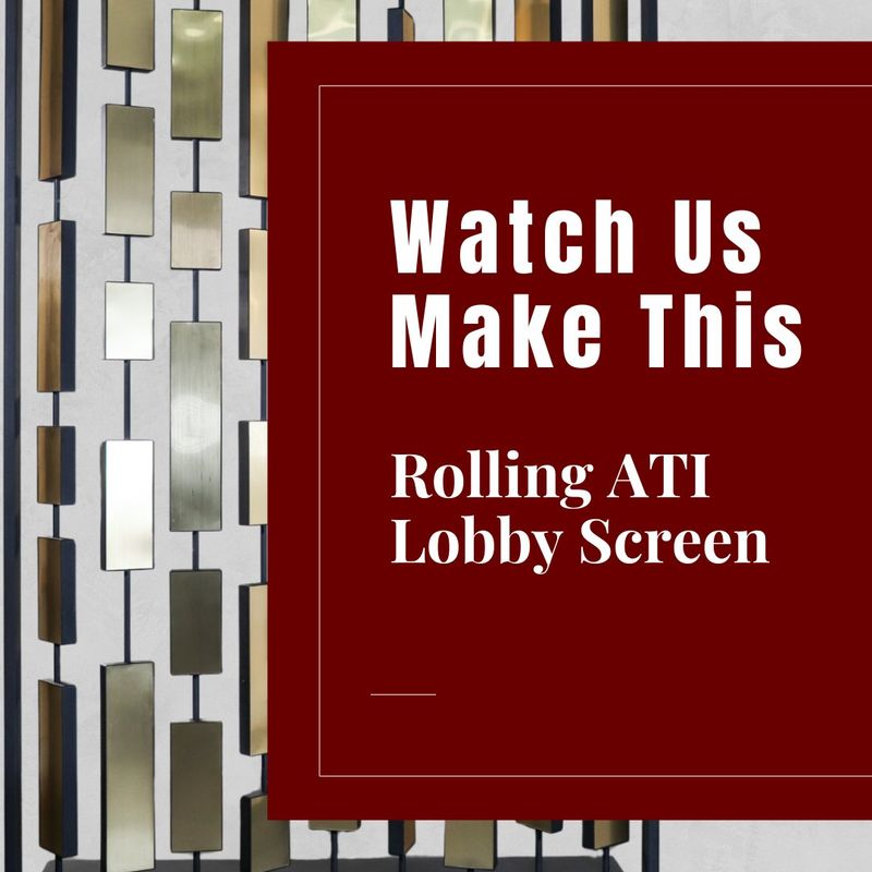 From concept to completion—here’s a behind-the-scenes look at our process crafting a custom rolling ATI screen. 🛠️✨

Designed with both style and functional…