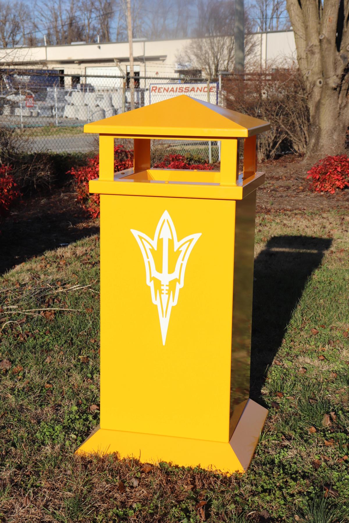 Trident Trash Receptacle
