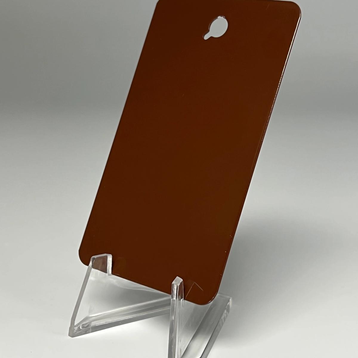 Nut Brown powder-coat swatch